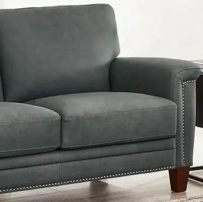 Sherwood Top Grain Leather Loveseat