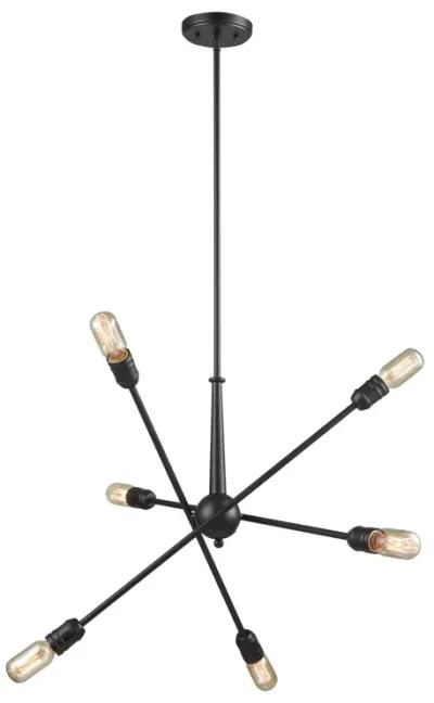 Delphine 28'' Wide 6-Light Chandelier