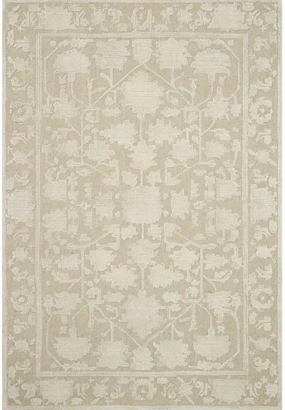 Gloria GLO01 Natural/Ivory 5' x 7'6" Rug