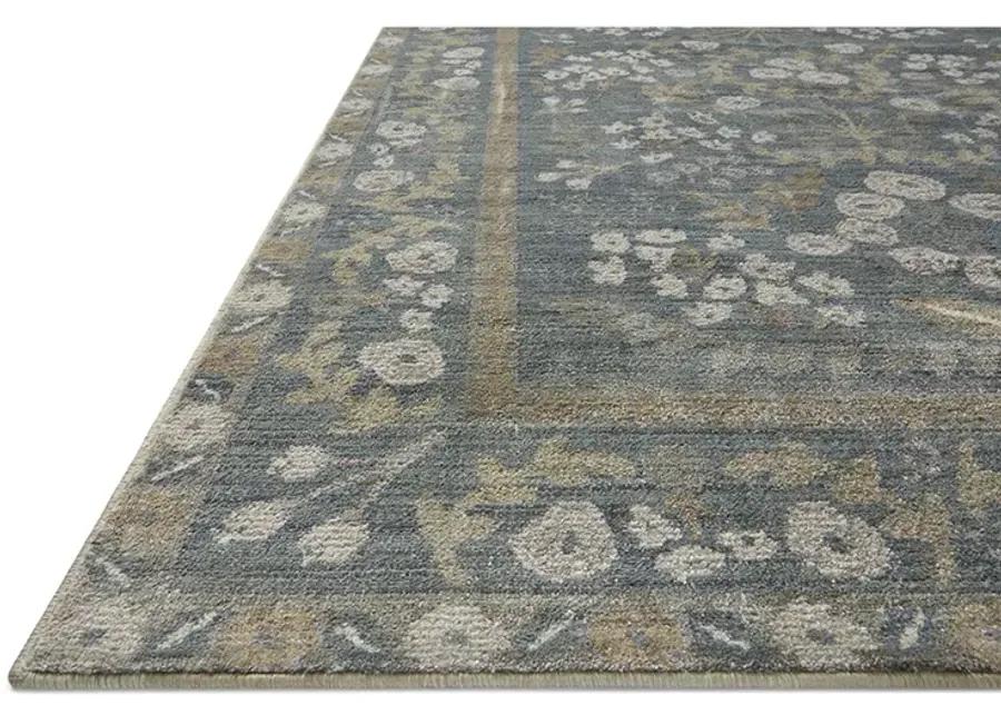 Fiore FIO01 Slate/Sage 6'3" x 9' Rug