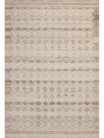 Rae Natural/Ivory 8'6" x 11'6" Area Rug by Magnolia Home by Joanna Gaines x Loloi