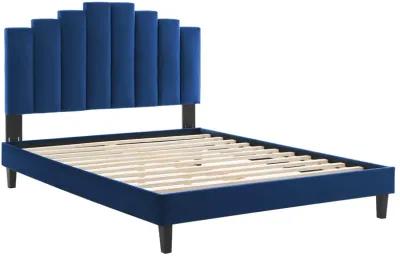 Modway - Elise Queen Performance Velvet Platform Bed