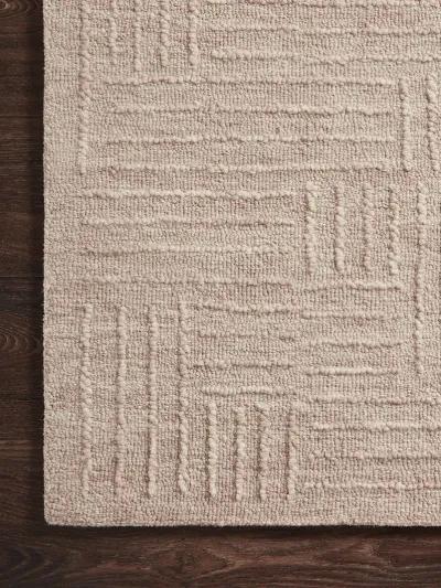 Sarah SAR02 Blush 3'6" x 5'6" Rug