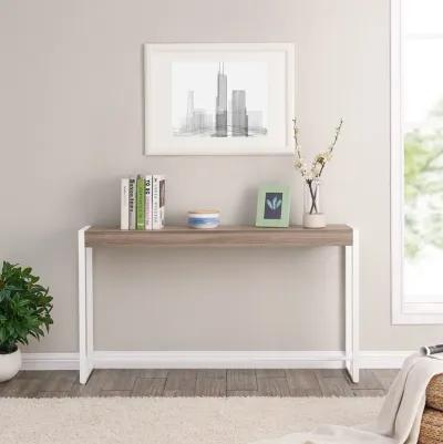 Bingham Narrow Console Table - White