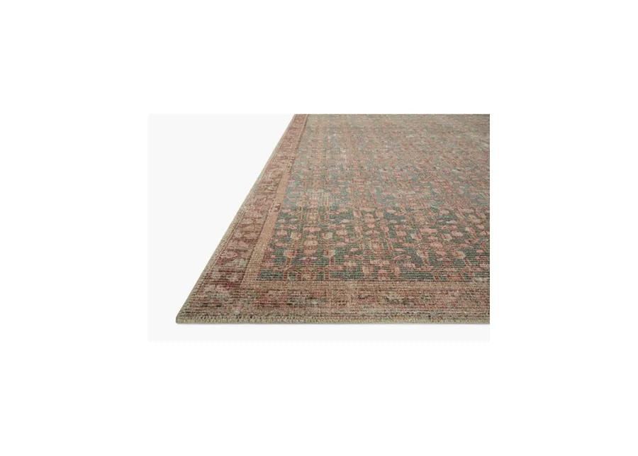 Aubrey AUB04 Blue/Terracotta 8'3" x 11'3" Rug