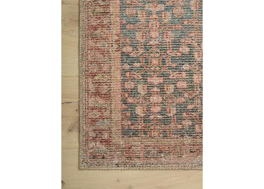 Aubrey AUB04 Blue/Terracotta 8'3" x 11'3" Rug