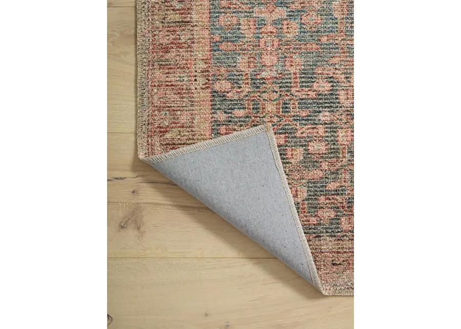 Aubrey AUB04 Blue/Terracotta 8'3" x 11'3" Rug