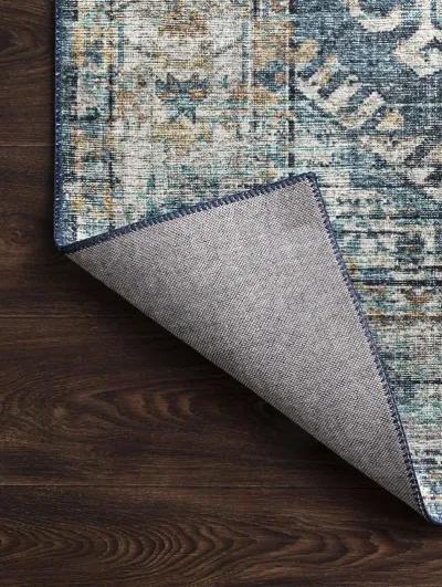 Skye SKY03 Denim/Natural 8' x 8' Round Rug