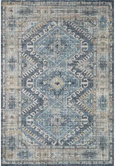 Skye SKY03 Denim/Natural 8' x 8' Round Rug