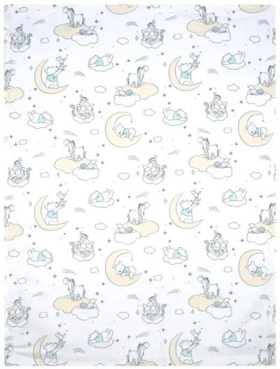 Lambs & Ivy Disney Baby Cozy Friends Winnie the Pooh Fleece Baby Blanket