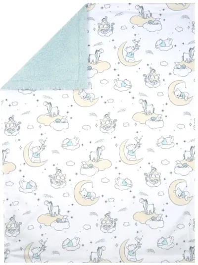 Lambs & Ivy Disney Baby Cozy Friends Winnie the Pooh Fleece Baby Blanket