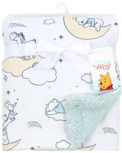 Lambs & Ivy Disney Baby Cozy Friends Winnie the Pooh Fleece Baby Blanket