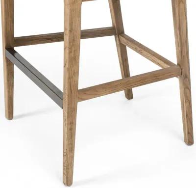 Antonia Cane Arm Bar Stool in Brown