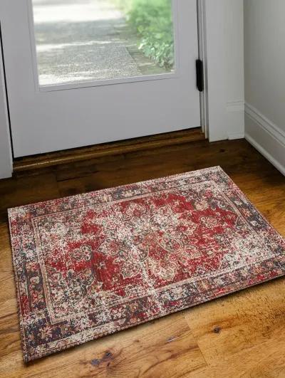 Jericho JC6 Garnet 2' x 3' Rug