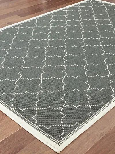 Marina 8'6" x 13' Grey Rug