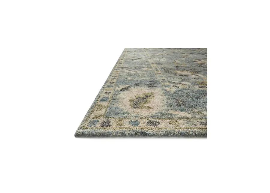 Clement CLM04 Aqua/Multi 7'9" x 9'9" Rug