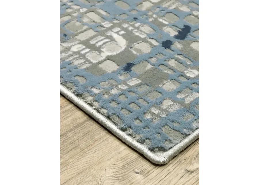 Easton 7'10" x 10'10" Blue Rug