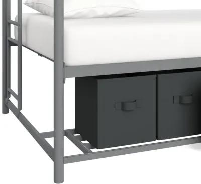 Bethia Twin/Twin Bunk Bed with Storage Bins