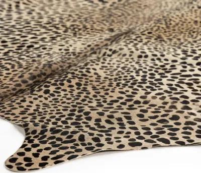 Leopard Printed Hide Rug