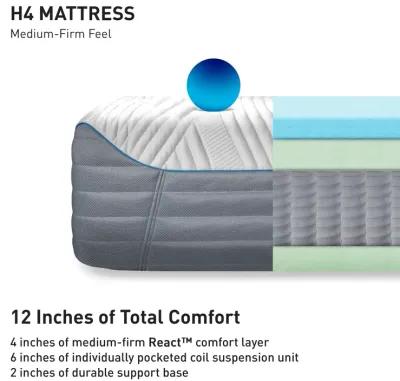 H4 King Hybrid Mattress