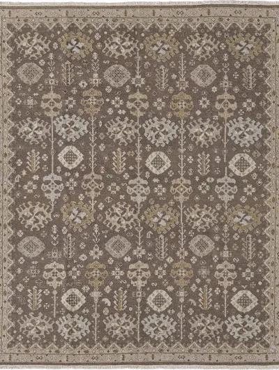 Corbitt 0610F 5'6" x 8'6" Brown/Ivory Rug