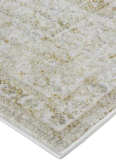 Aura 3734F Ivory/Gold 5' x 8' Rug