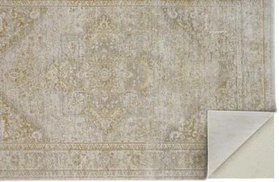 Aura 3734F Ivory/Gold 5' x 8' Rug