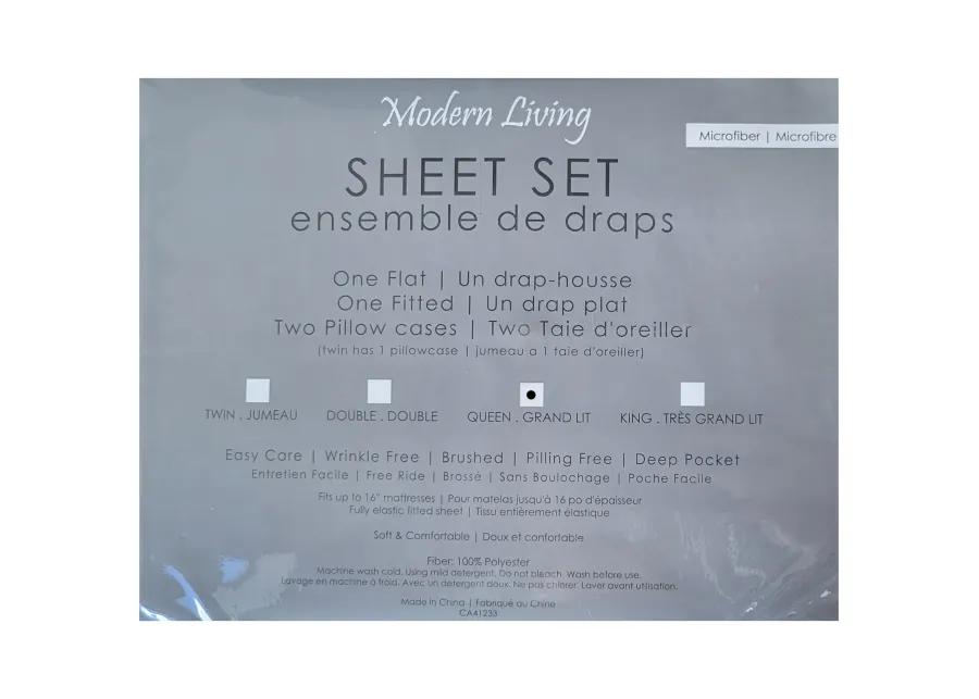 Cotton House - Microfiber Sheet Set, Wrinkle Free