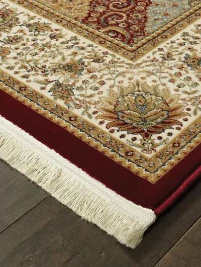 Masterpiece 6'7" x 9'6" Red Rug