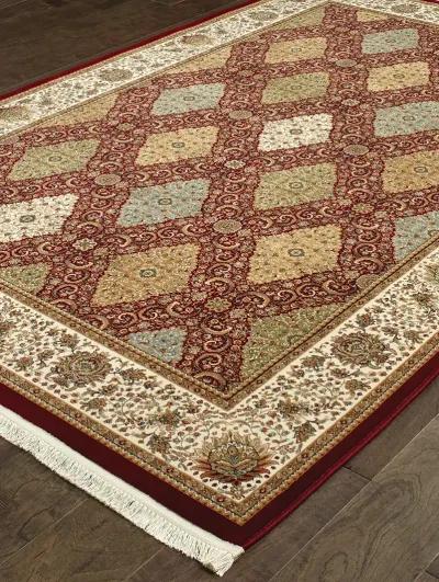 Masterpiece 6'7" x 9'6" Red Rug