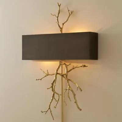 Twig Wall Sconce- Brass