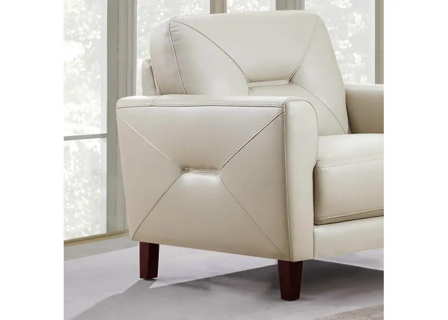 Mavis Top Grain Leather Chair