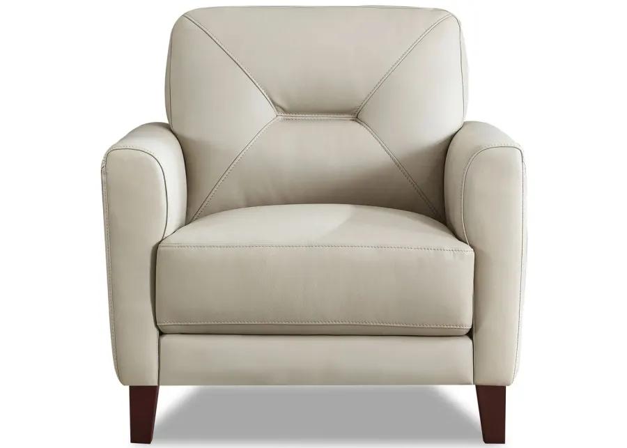 Mavis Top Grain Leather Chair