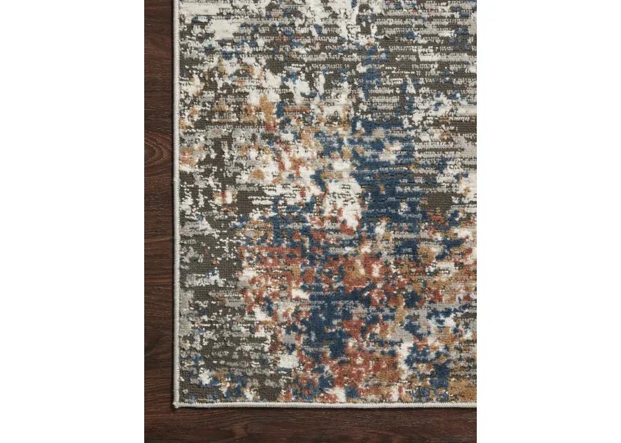 Bianca BIA06 Granite/Multi 6'7" x 9'2" Rug