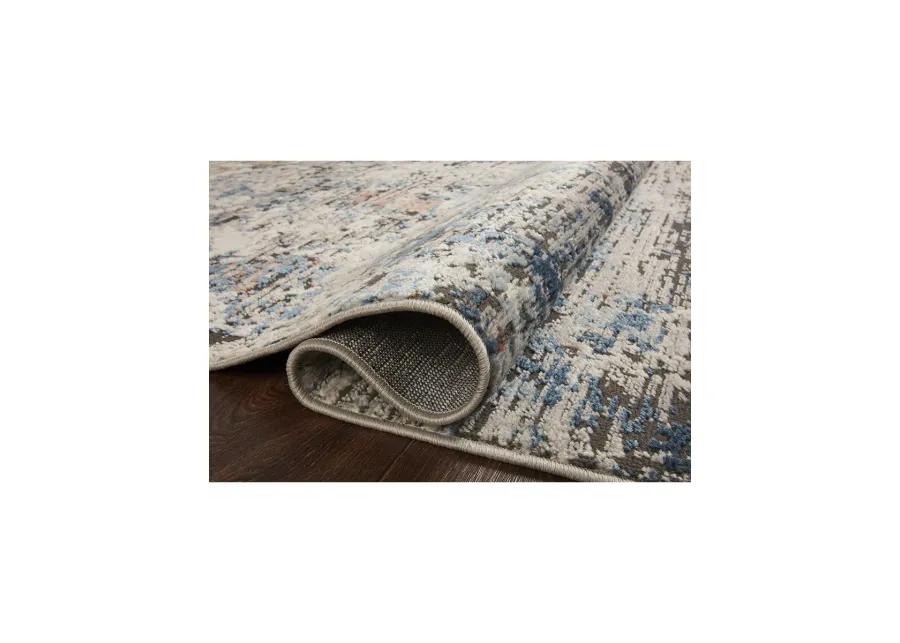 Bianca BIA06 Granite/Multi 6'7" x 9'2" Rug