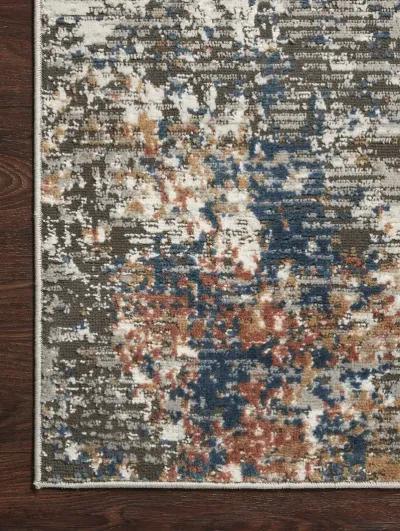 Bianca BIA06 Granite/Multi 6'7" x 9'2" Rug