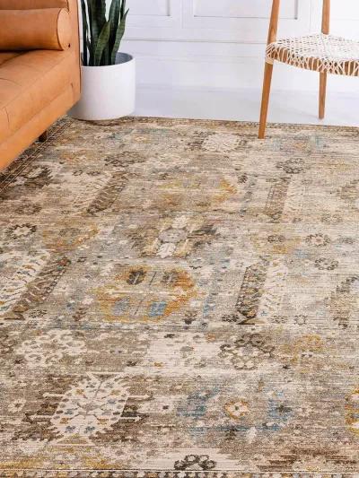 Lomita LO1 Brown 2'6" x 7'8" Rug