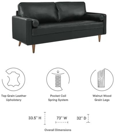 Valour Leather Sofa