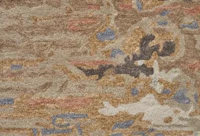 Everley 8644F Tan/Blue 2' x 3' Rug