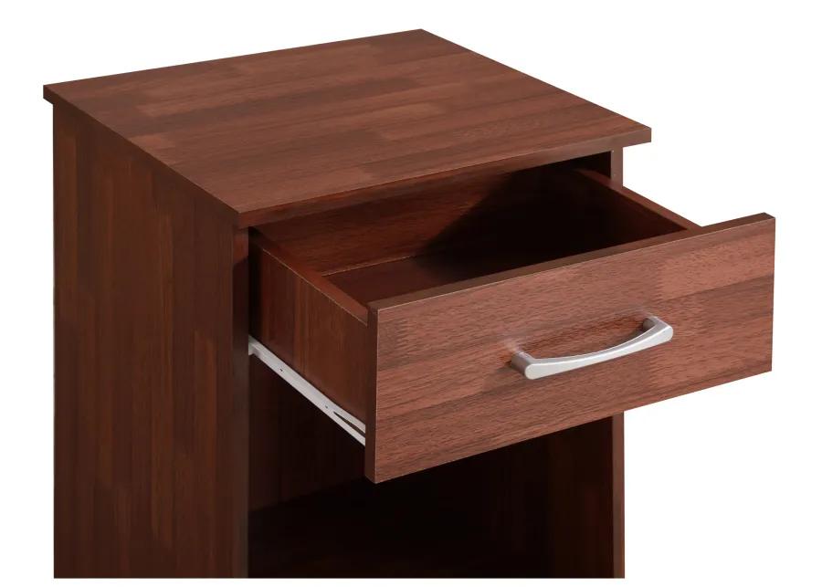 Lindsey 1-Drawer Nightstand (24 in. H x 16 in. W x 18 in. D)