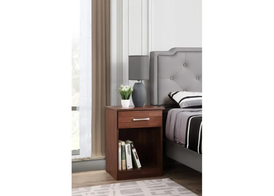 Lindsey 1-Drawer Nightstand (24 in. H x 16 in. W x 18 in. D)