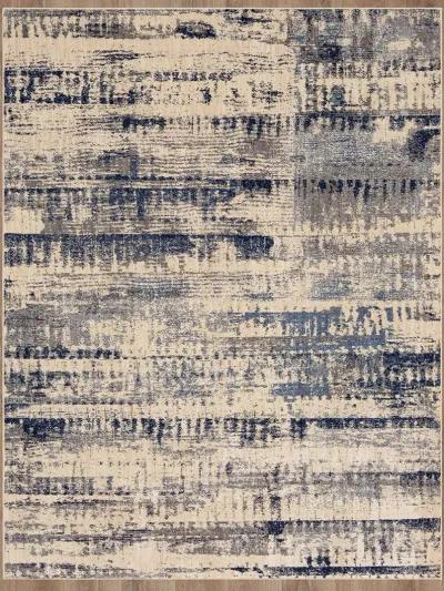 Vanguard by Drew & Jonathan Home Ephemeral Ink Blue 6' 6" X 9' 6" Rug