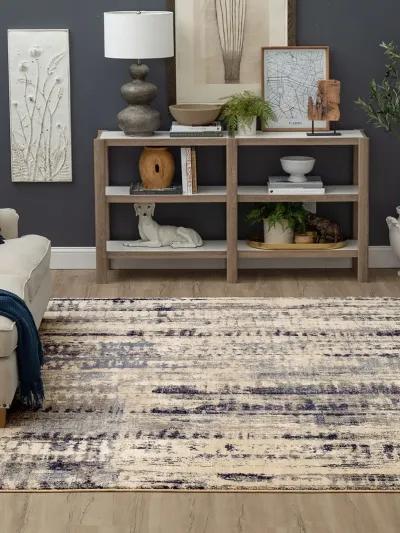 Vanguard by Drew & Jonathan Home Ephemeral Ink Blue 6' 6" X 9' 6" Rug