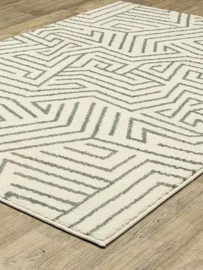 Seneca 3'10" x 5'5" Beige Rug