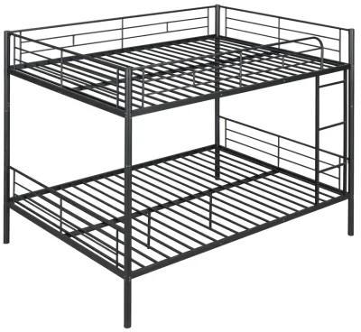 Full Over Full Metal Bunk Bed