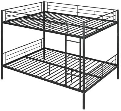 Full Over Full Metal Bunk Bed