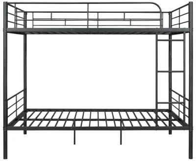 Full Over Full Metal Bunk Bed