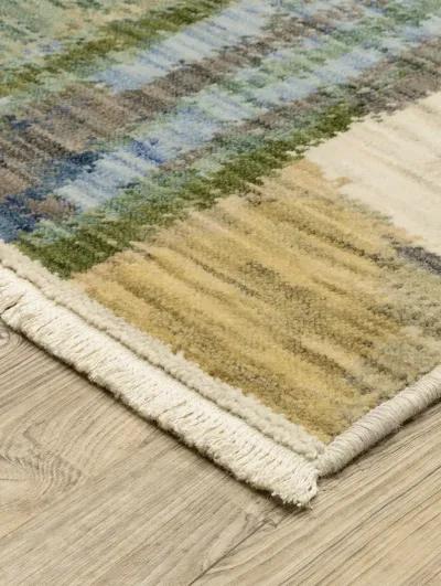 Soleri 3'3" x 5' Blue Rug