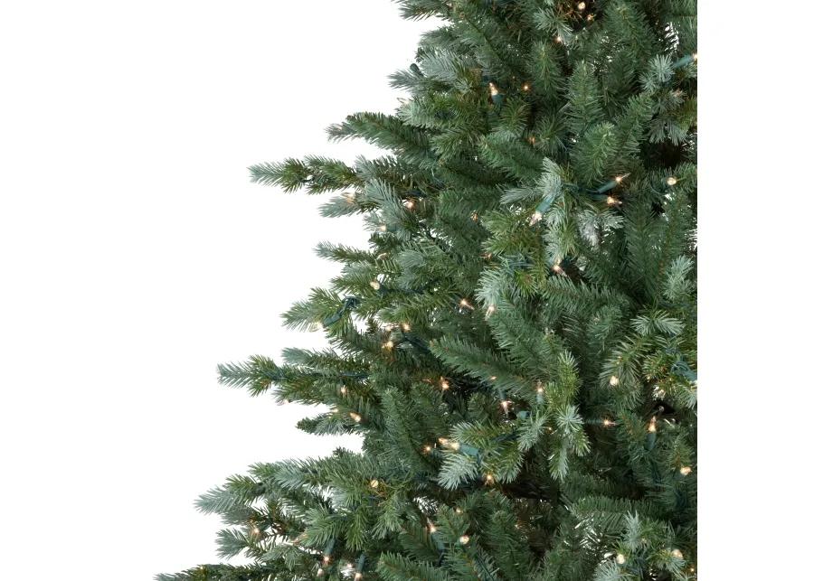 7' Pre-Lit Blue Spruce Artificial Christmas Tree  Clear Lights