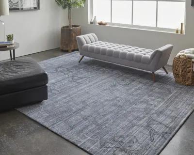 Whitton 8892F Gray/Blue 9' x 12' Rug